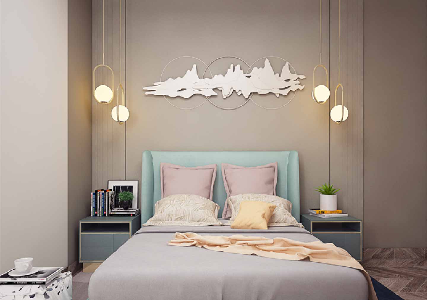 A Romantic Getaway - Bedroom Interior Design