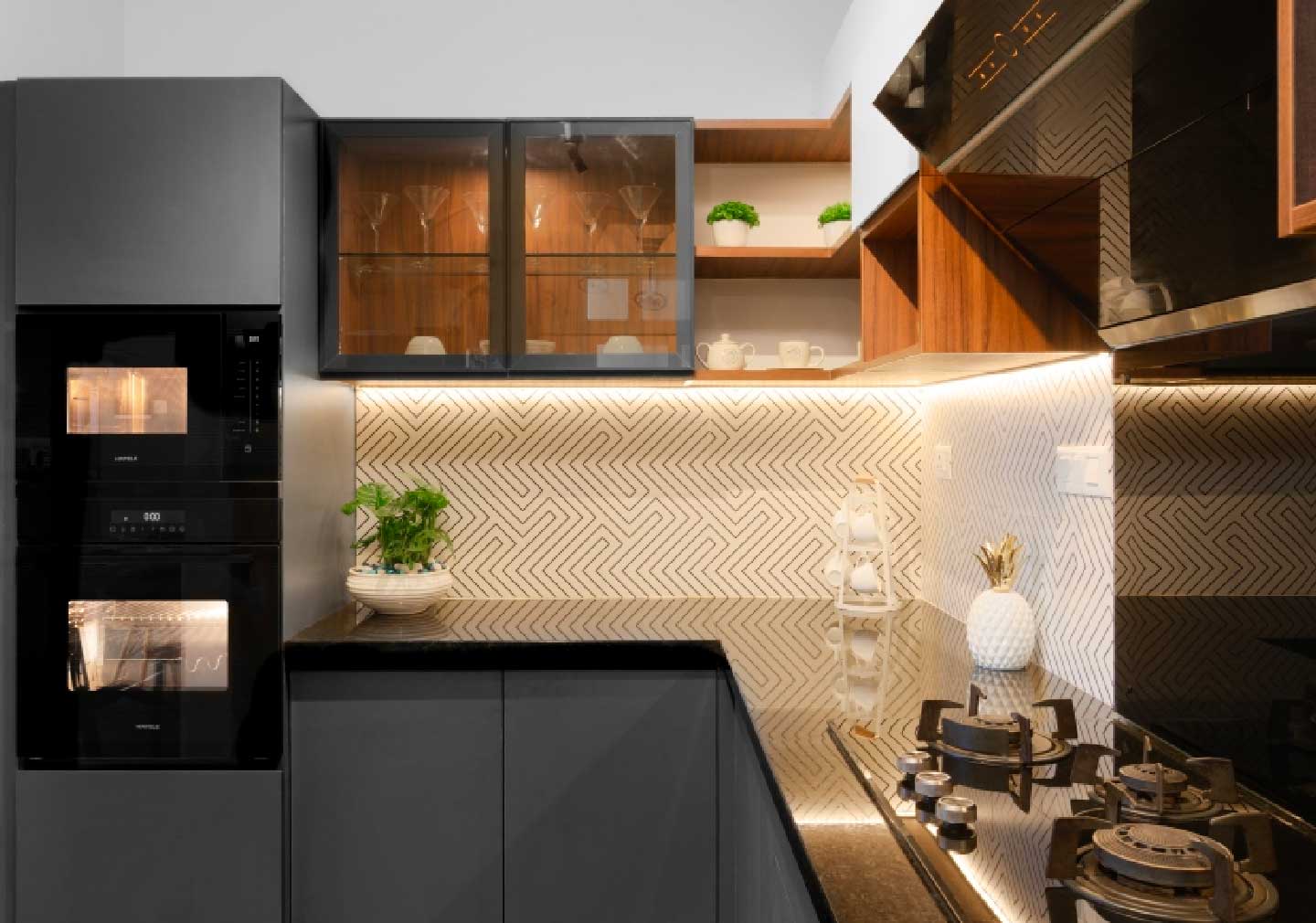 Use of Mesh - Kitchen Interior Design