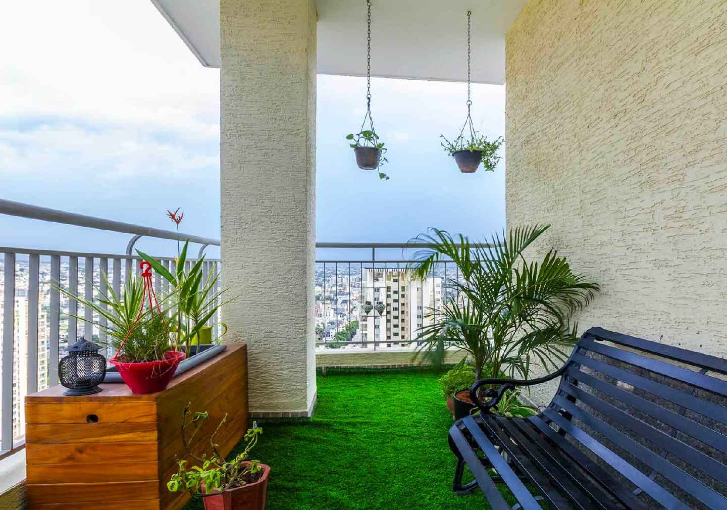 Mimic the Interiors - Balcony decoration ideas