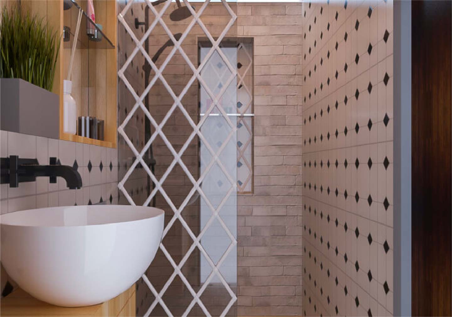 Focus on the Sink - Bathroom Interior Design