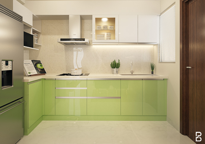 Kitchen interior design according to vastu