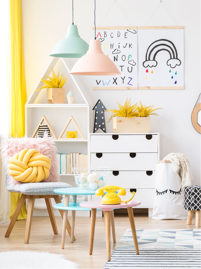 Easy ways to accentuate your kids bedroom