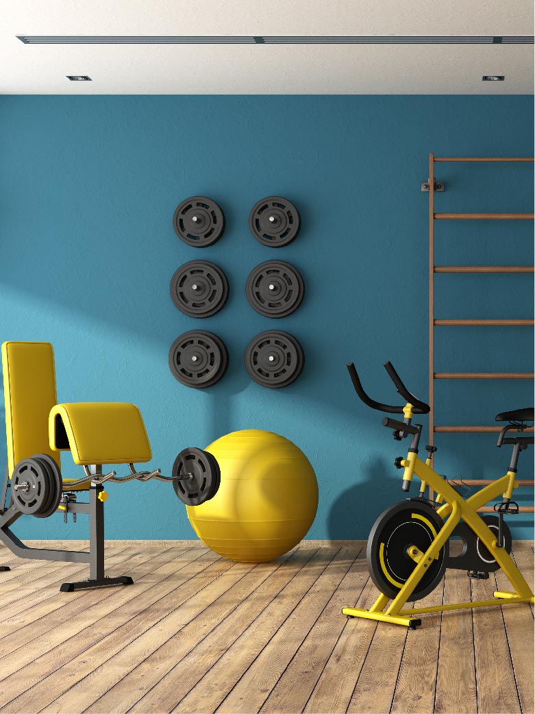 12 home gym ideas that will keep your blood pumping !!