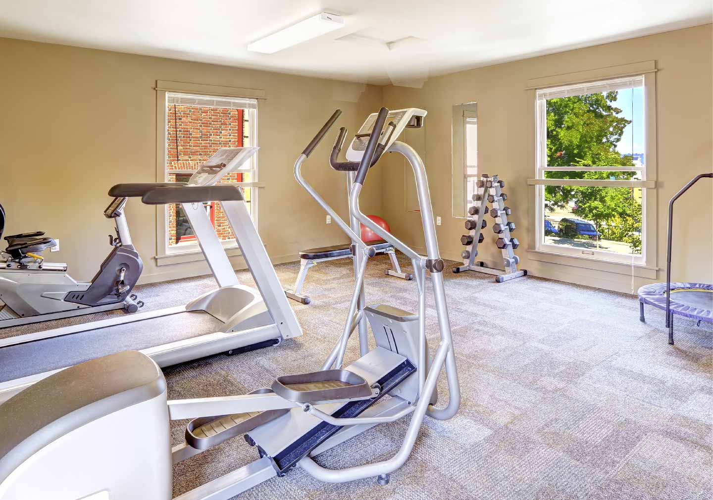 home gym ideas - treadmill 