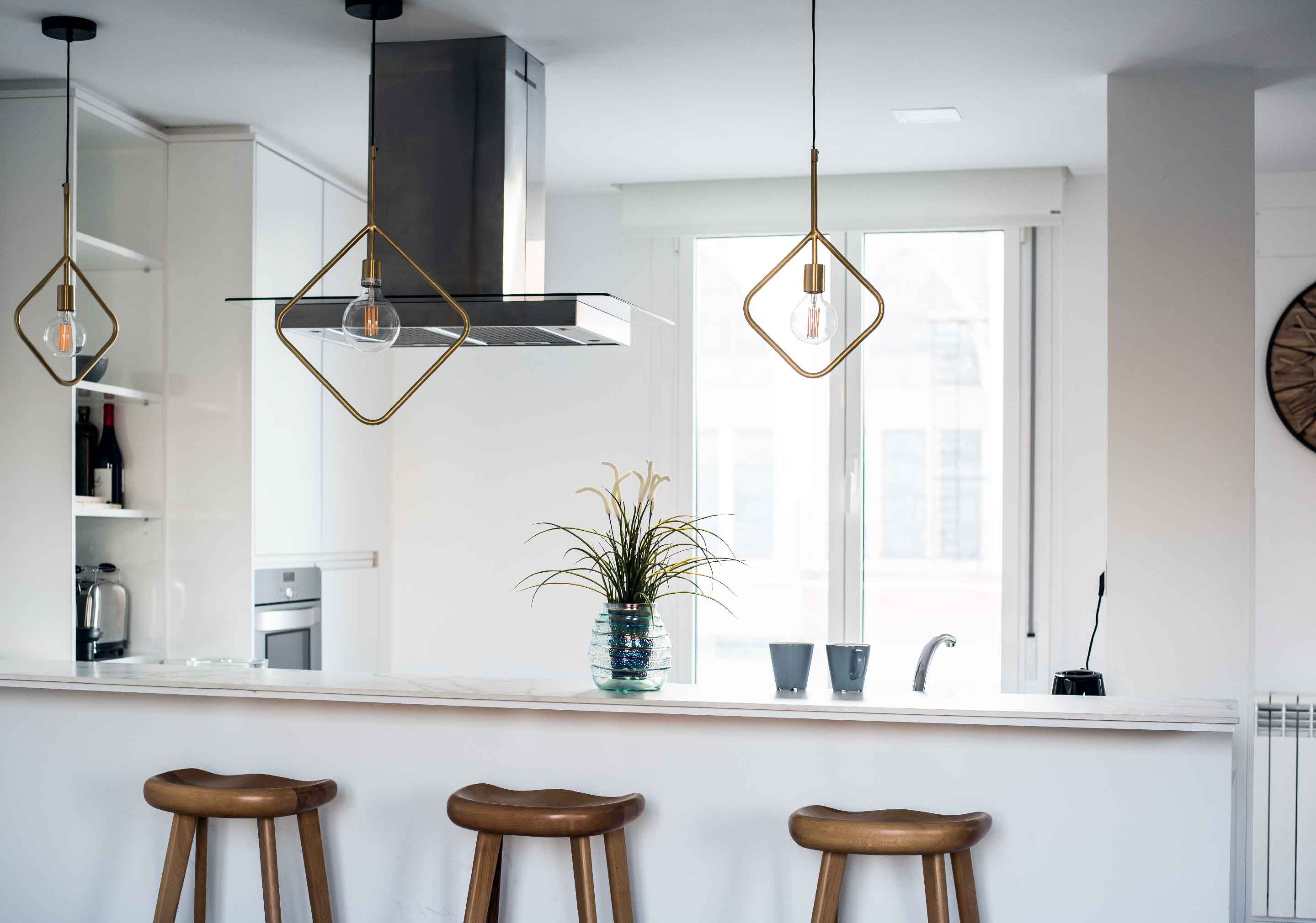 kitchen lighting ideas with white walls