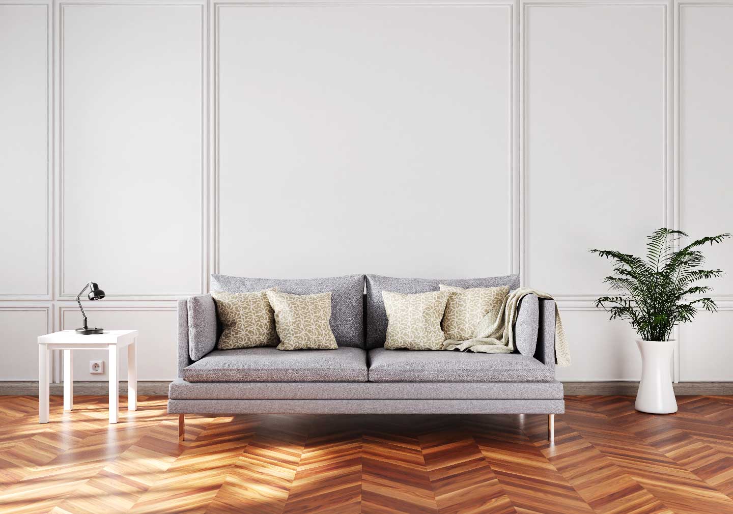 living room floor design with wooden flooring