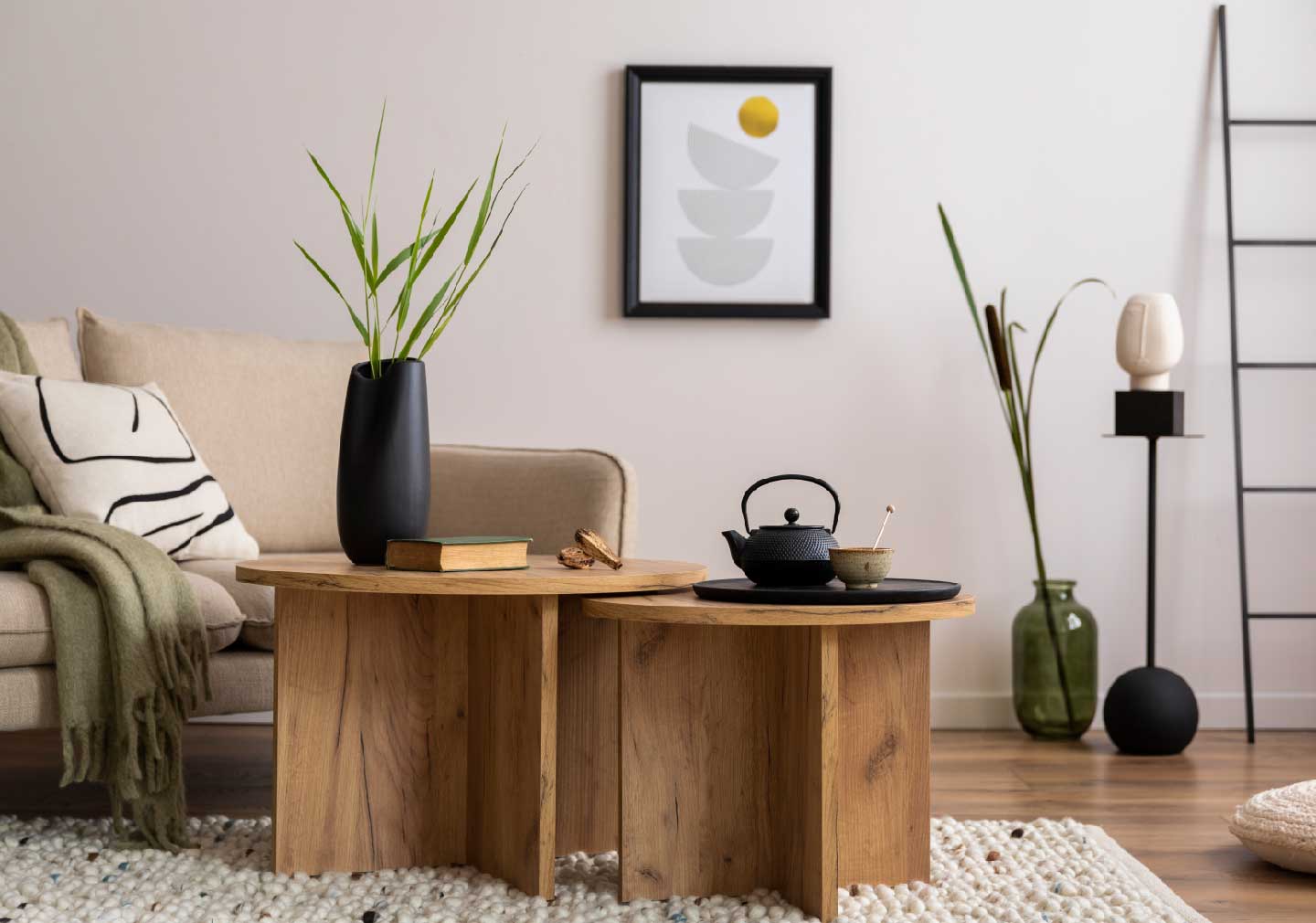 rustic styling coffee table