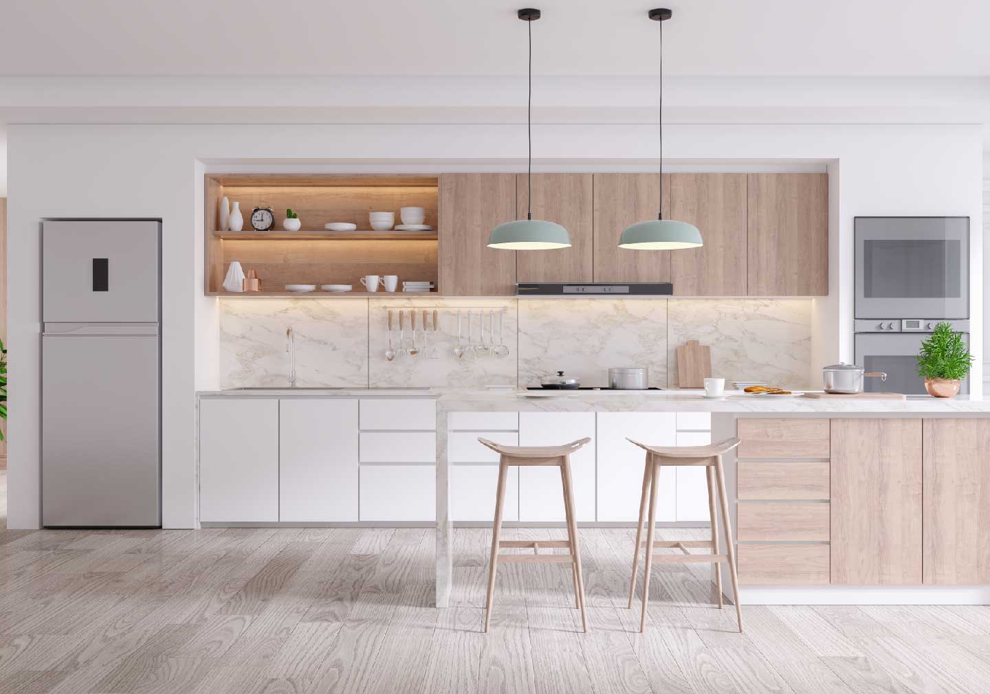 kitchen vastu interior design - modern kitchen