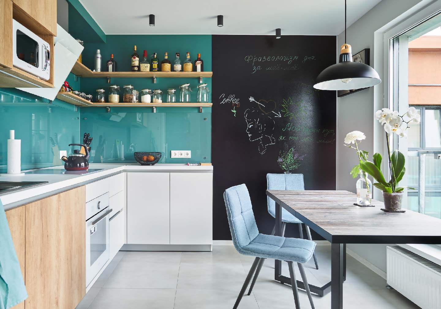 Adding drawers below the cabinet - kitchen interior designs