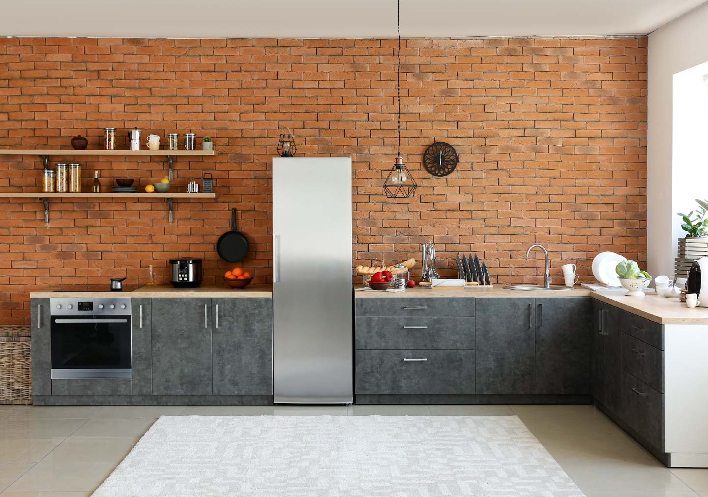 Get a kitchen island table - kitchen interior designs
