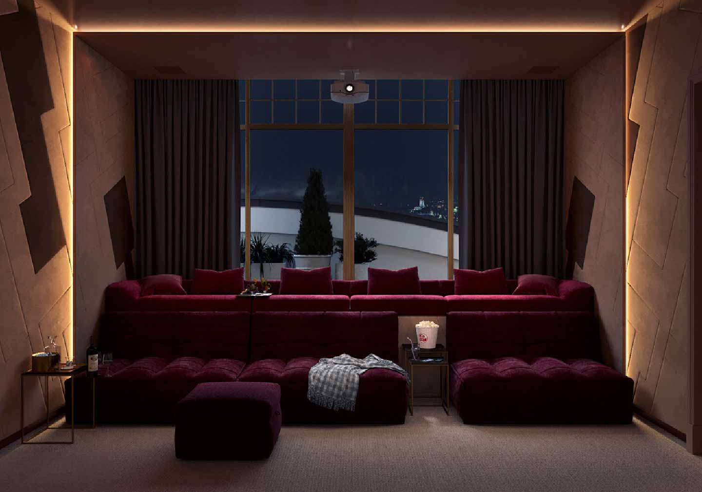 Home Theaters and Entertainment Rooms