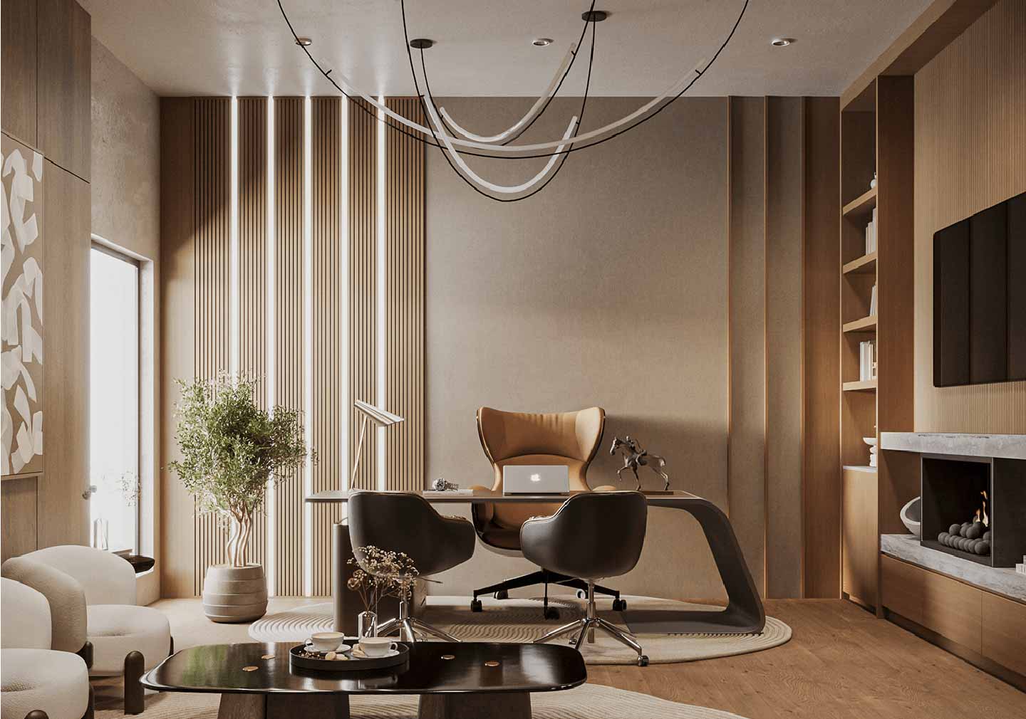 Luxury Home Office design