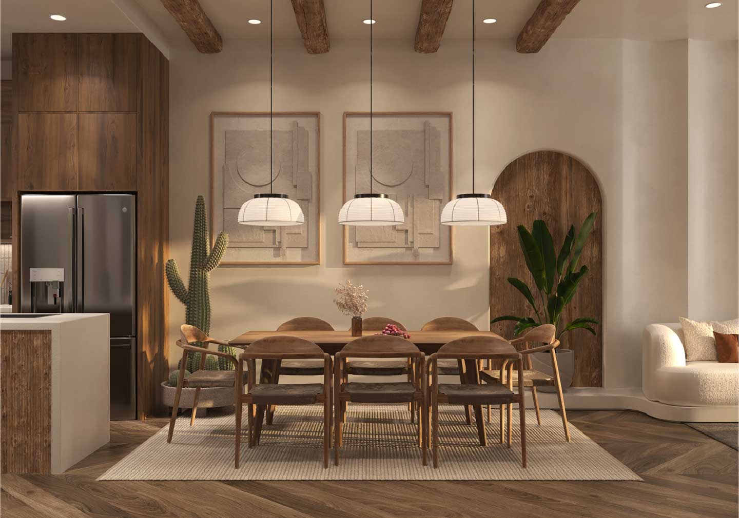 Embracing Open-Concept Dining for home interiors
