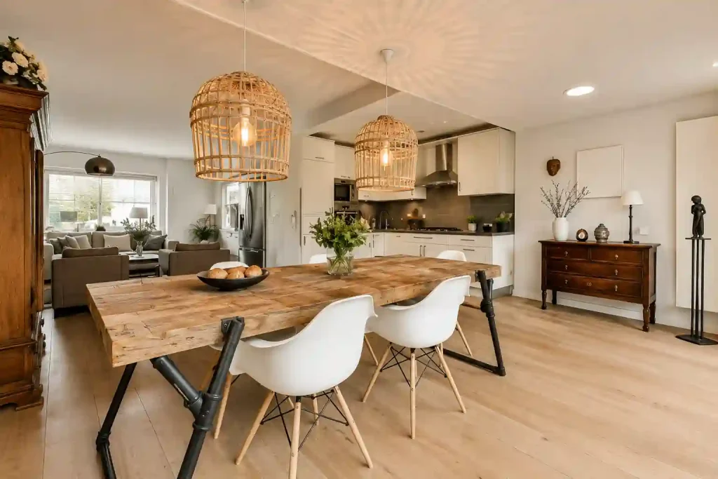 plan a Modern Dining Room Layout