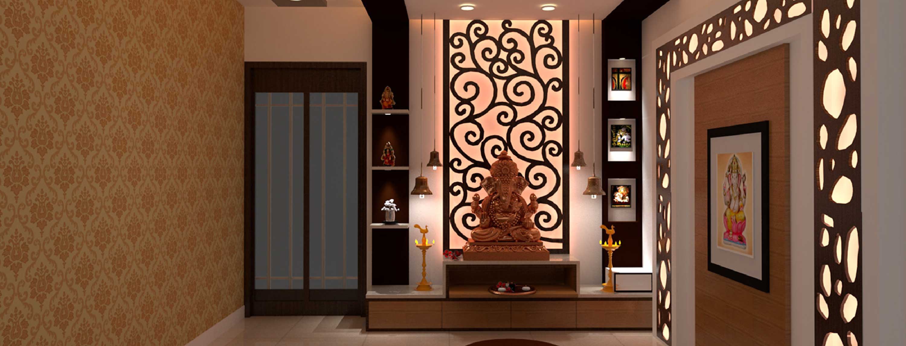 How to Make Your Pooja Room Look Grand: Ideas from Indian Interior Designers [2023]