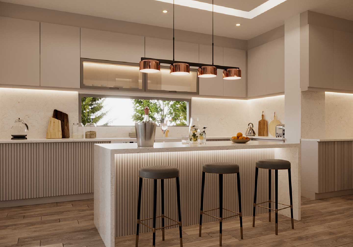 Customization and Aesthetics: for modular kitchen designs