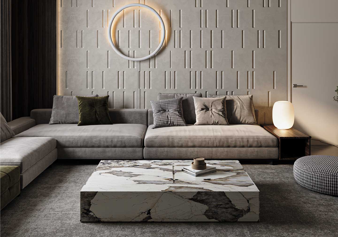 Illumination and Lighting Techniques:  for 3bhk living room interior designs