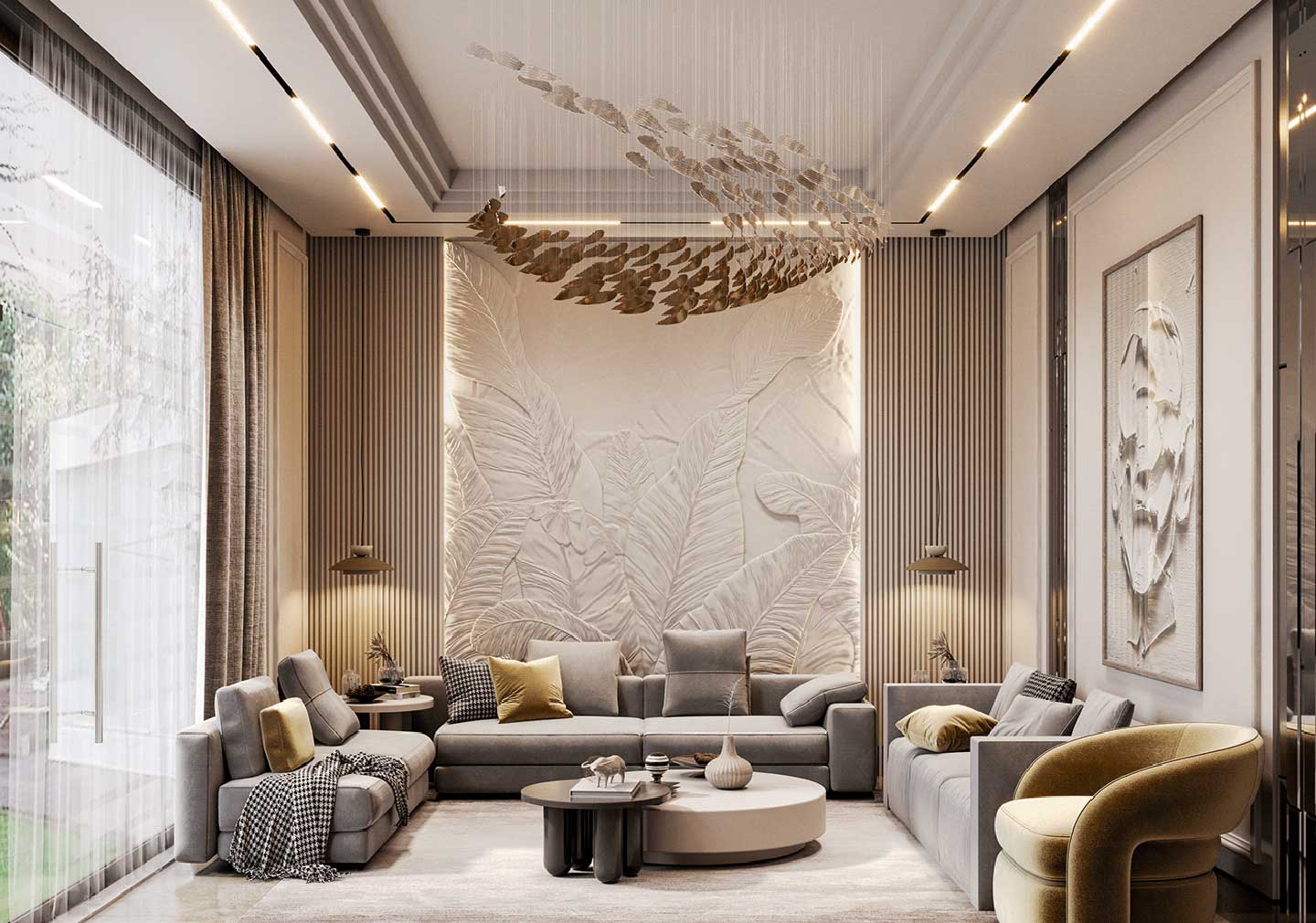 Layered Luxury - Creating Textural Harmony in Interior Design 