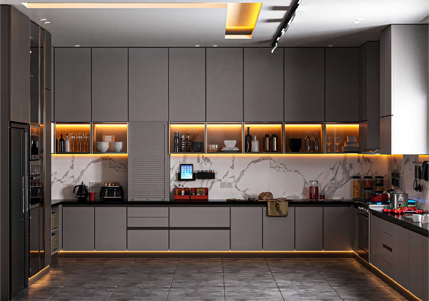 Innovative Layouts for Effortless Cooking for kitchen interior designs
