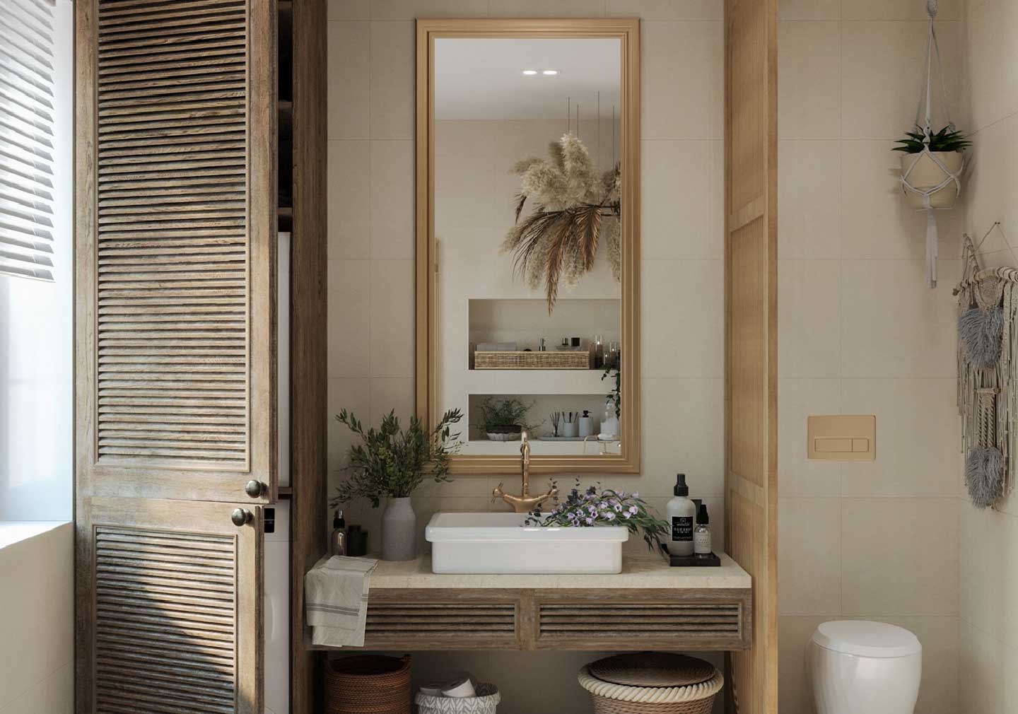 Tranquil Retreats: Nature-Inspired Bathroom Designs 