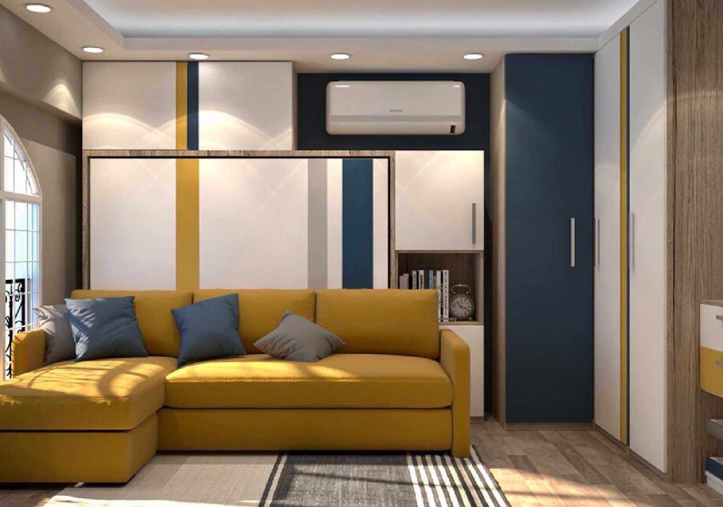 Utilizing Clever Storage Solutions for 2bhk interiors