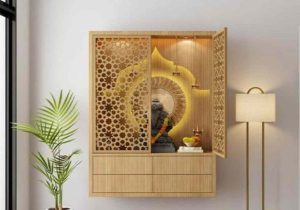 Wooden Pooja Mandir Designs for Home 