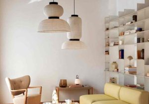 Accent Lighting: Paper and Fabric for home interiors