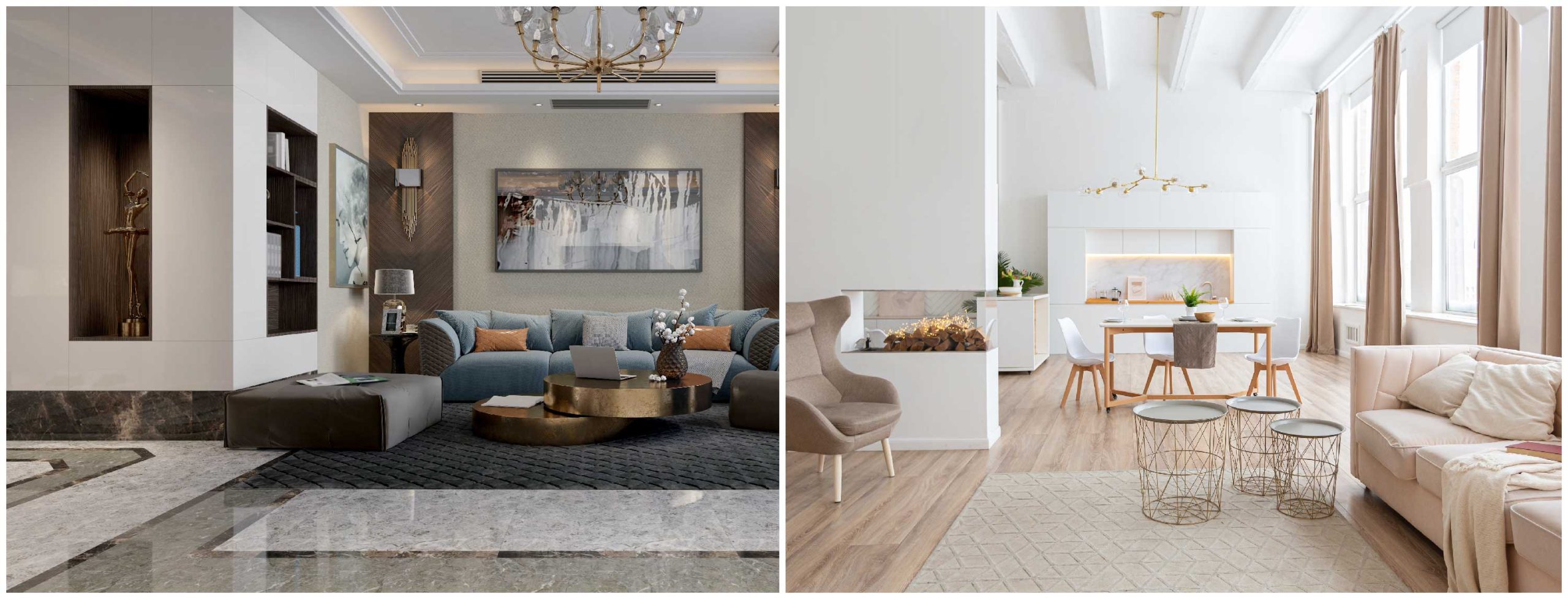 Modern European VS European styles interior designs [2023]