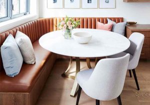 Banquet Seating in Kitchen  for home interiors
