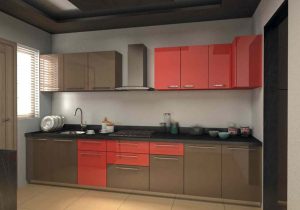 Indian Style Small Modular Kitchen Design 