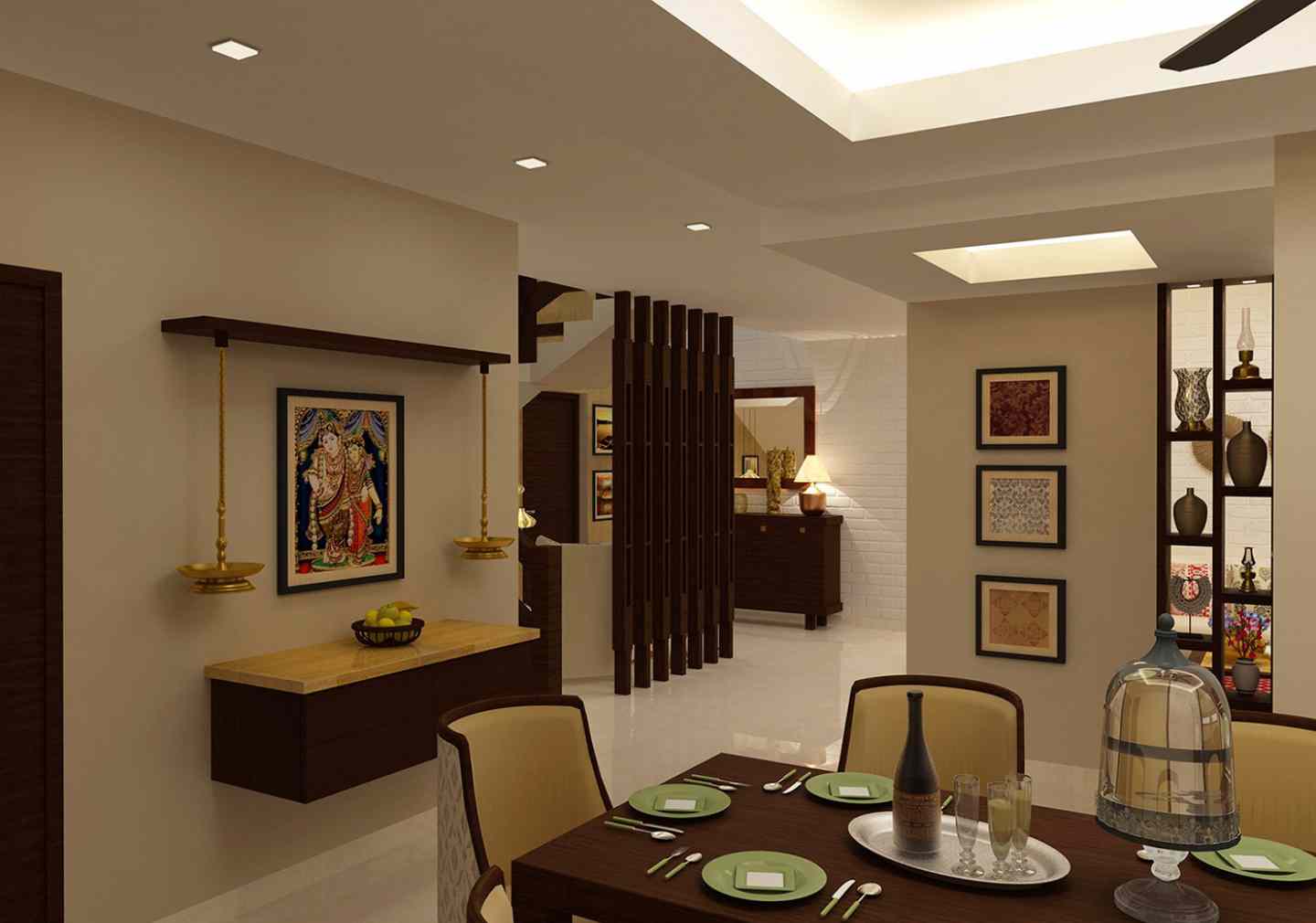 Room Design Pooja Rooms Living Spaces Bonito Designs 2023