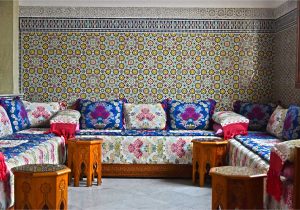 Moroccan design style - vibrant colors