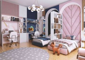 The Magic of False Ceilings in Kids Rooms 