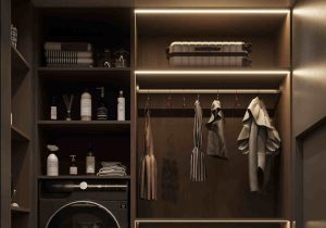 Wardrobe With Dressing Unit 