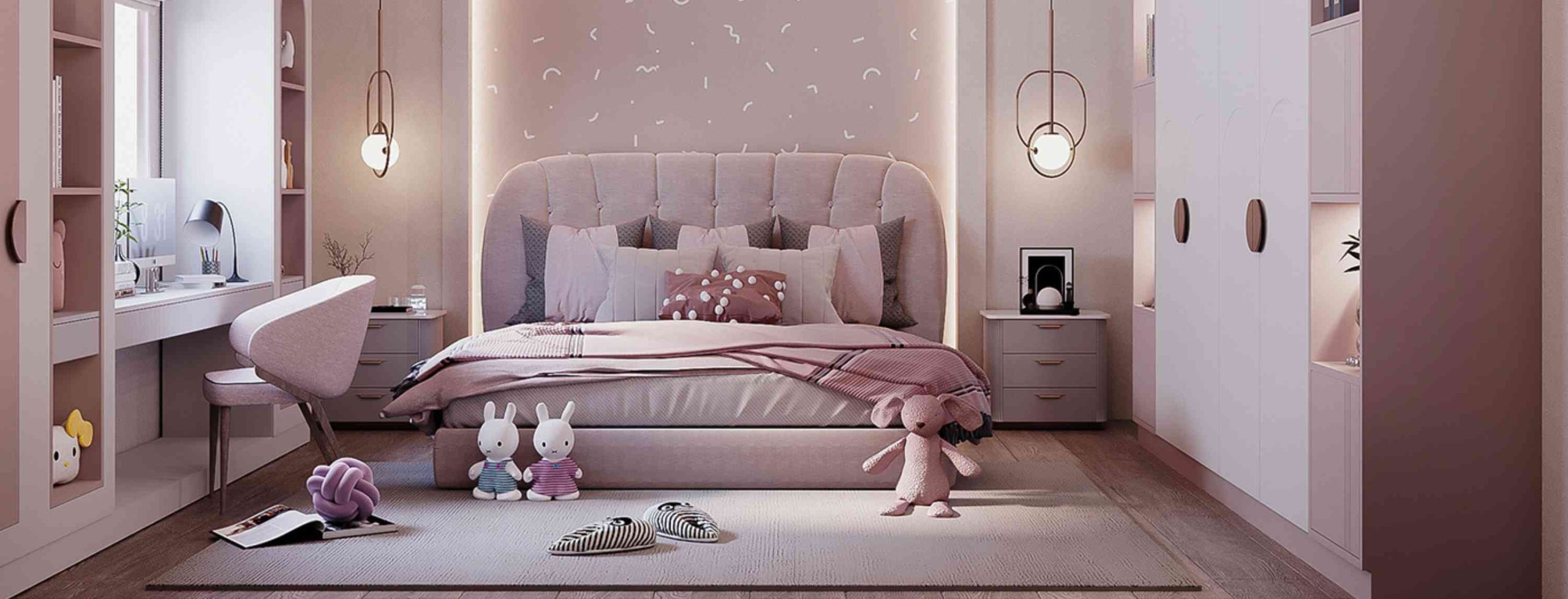 Sleep-Friendly Spaces: Creating Relaxing and Restful Bedrooms for Children with Bonito Designs