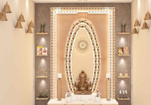 Middle-Class Indian Style Pooja Room Designs