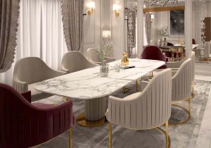 8 seater dining table