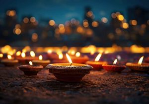 Diyas for lakshmi puja