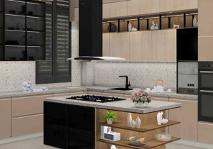 L-Shaped Kitchen Interior Design
