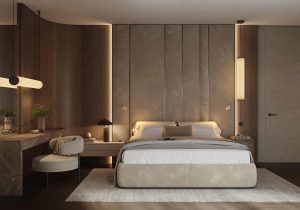 Opulent and Functional furniture in bedroom