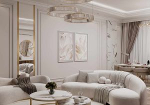Illuminating Elegance for living room interiors