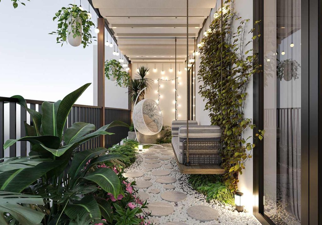 Stylish Small Balcony Design| Small Space, Big Style!