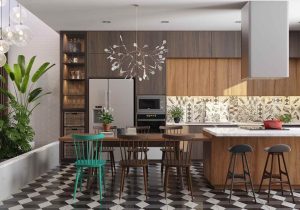 Patterns for kitchen interior designs