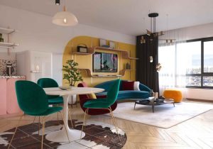 colour in living room interior design