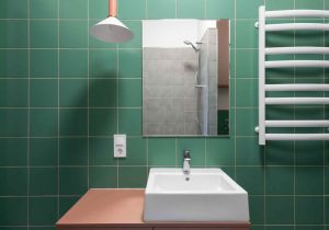 Colors and Textures for bathroom interior