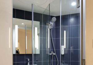 Glass Shower for bathroom interior