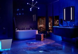 technology for spa-inspired bathrooms