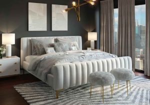 Elegance in bedroom interior design