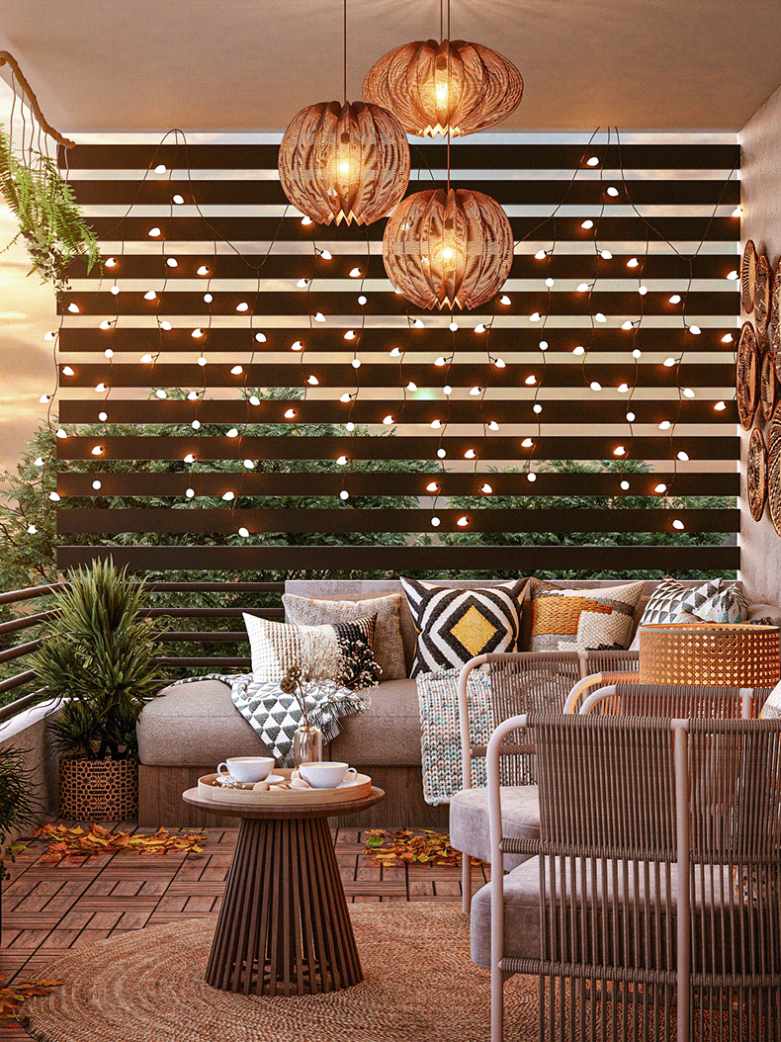 Chic and Compact: Small Balcony Design Ideas