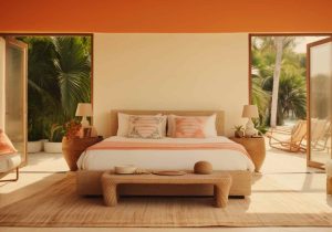 contemporary oasis bedroom design